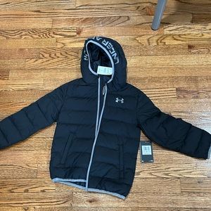 Boys nwt under armour winter coat size 6